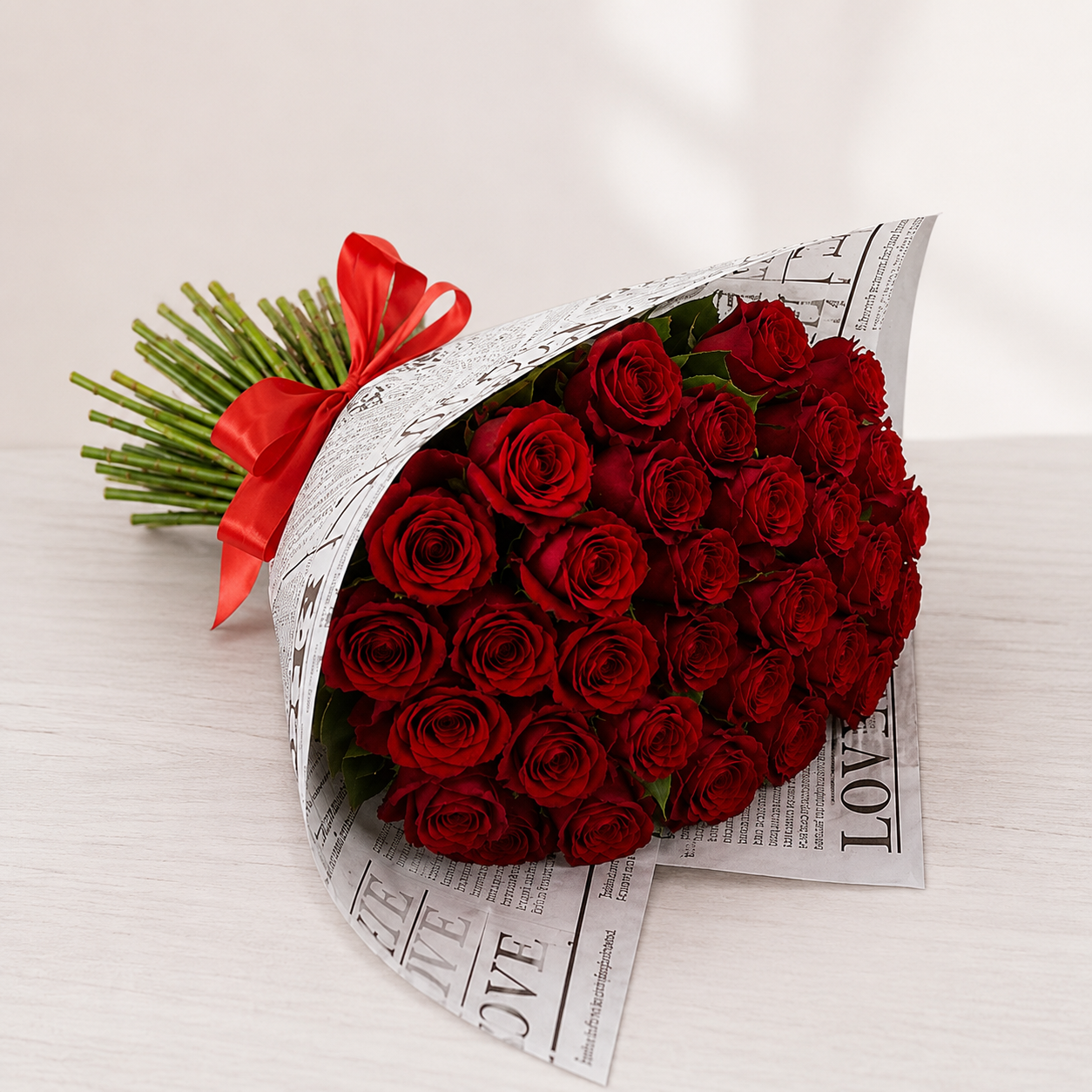 Buqu� 24 Rosas Vermelhas