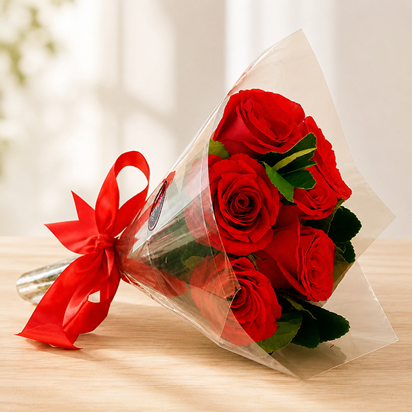 Arranjo com Rosas Vermelhas Colombianas